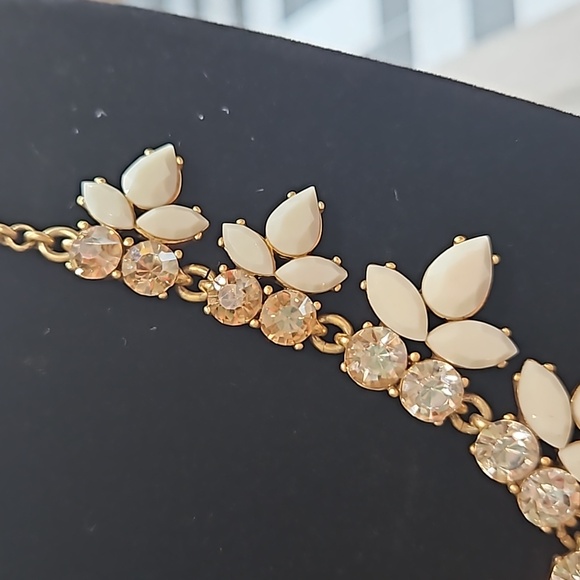 Vintage J.Crew white with rhinestones - Picture 5 of 8